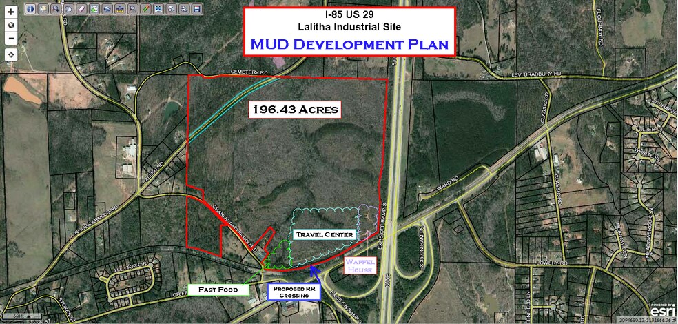 More Photos Of US Route 29 & Interstate 85, Grantville Land For Sale