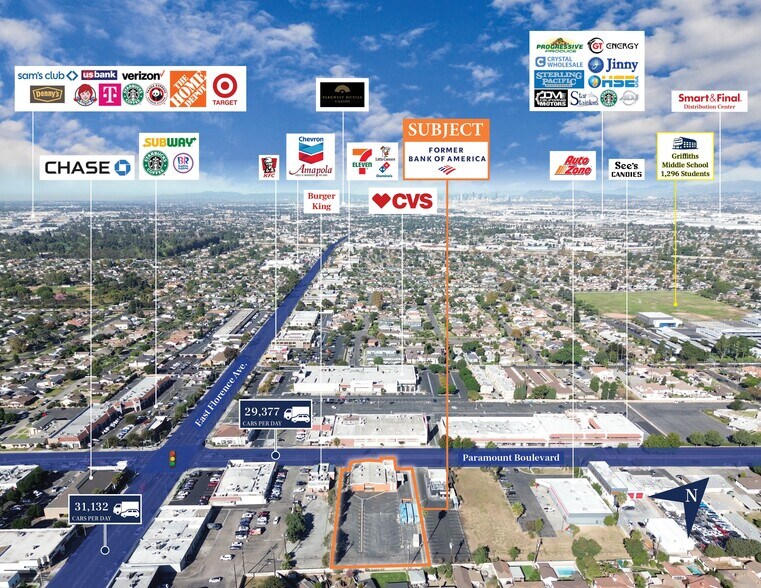 More Photos Of 10010 Paramount Blvd, Downey Bank For Sale