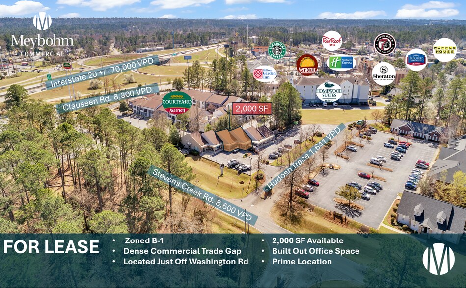Primary Photo Of 202-212 Hudson Trce, Augusta Medical For Lease