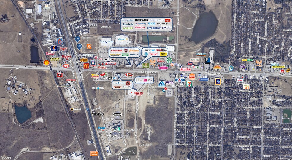 More Photos Of Interstate 35 & West University Dr, Denton Land For Lease