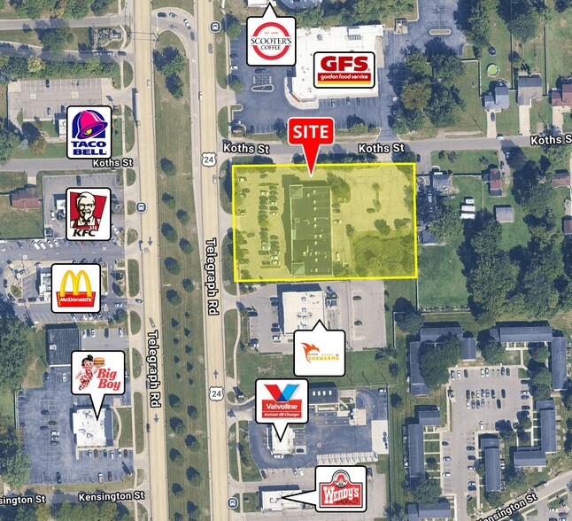 More Photos Of 10105-10185 Telegraph Rd, Taylor Storefront Retail Office For Lease