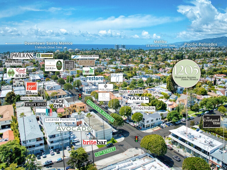 More Photos Of 1201-1209 Montana Ave, Santa Monica General Retail For Lease