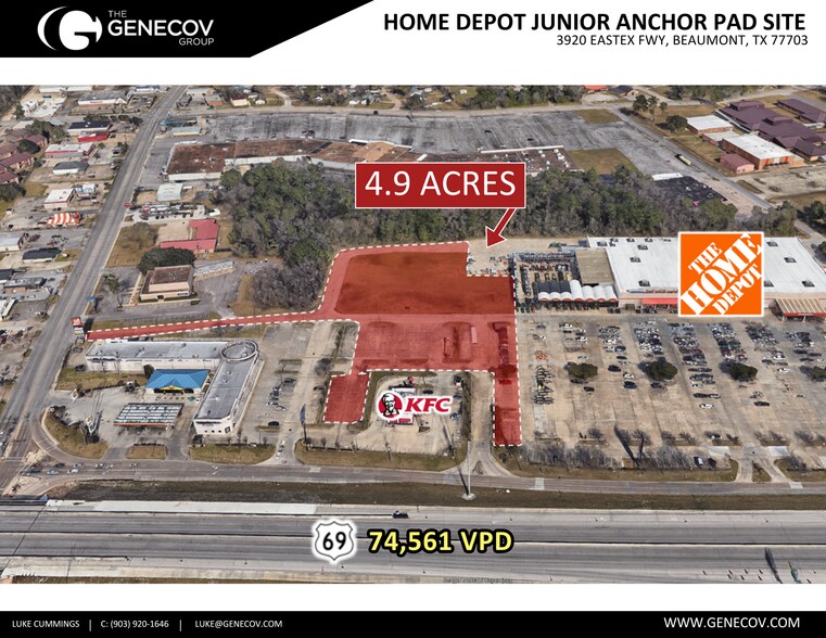 More Photos Of 3920 Eastex fwy, Beaumont Land For Sale