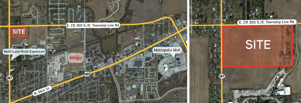 More Photos Of SR 267 & E CR 300 S @ Township Line Road, Plainfield Land For Sale