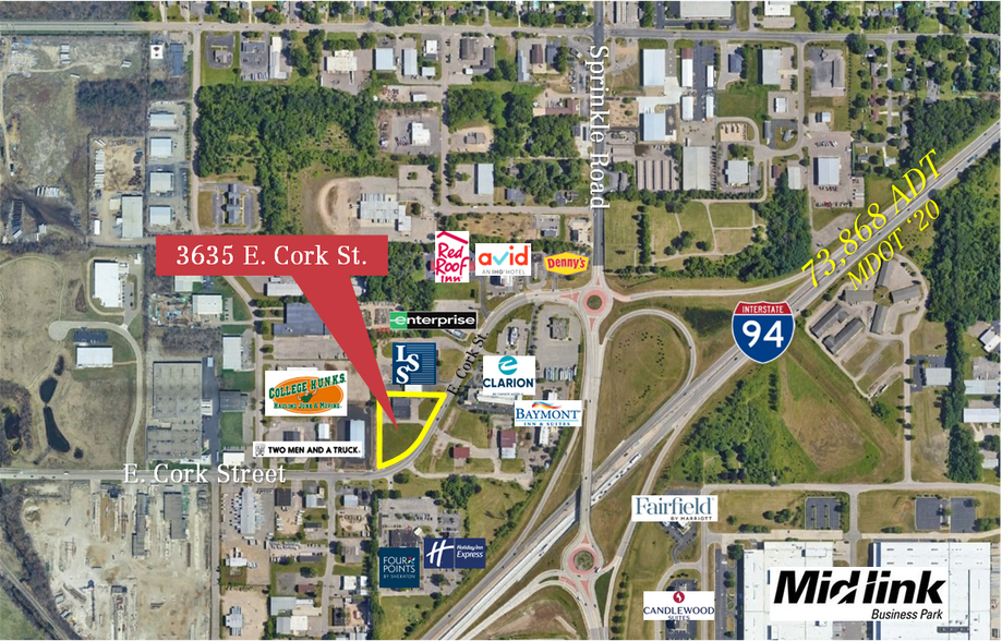 Primary Photo Of 3635 E Cork St, Kalamazoo Land For Sale