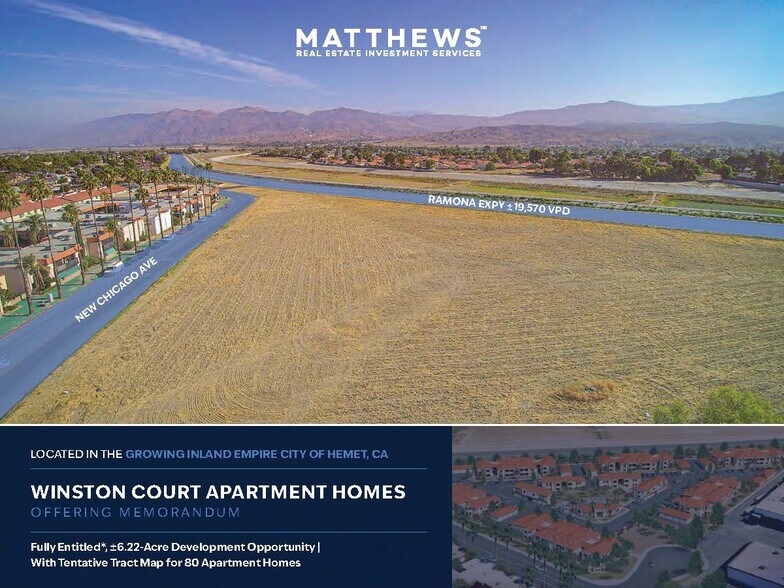 More Photos Of New Chicago Ave, Hemet Land For Sale