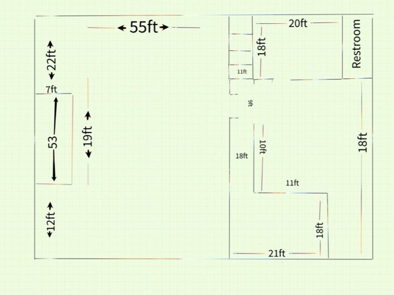 More Photos Of 842 S 1st St, San Jose Storefront For Lease