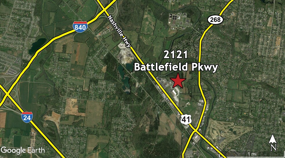 More Photos Of 2121 Battlefield Pky, Murfreesboro Showroom For Sale