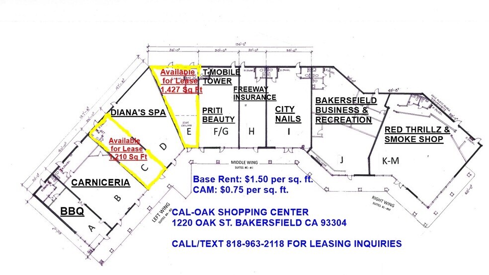 More Photos Of 1220 Oak St, Bakersfield Freestanding For Sale