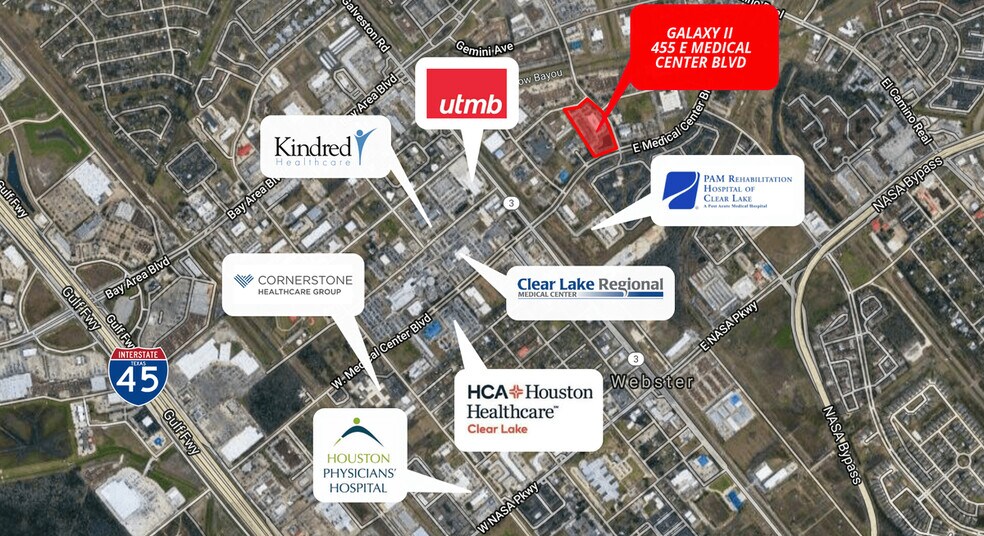 More Photos Of 455 E Medical Center Blvd, Webster Medical For Lease