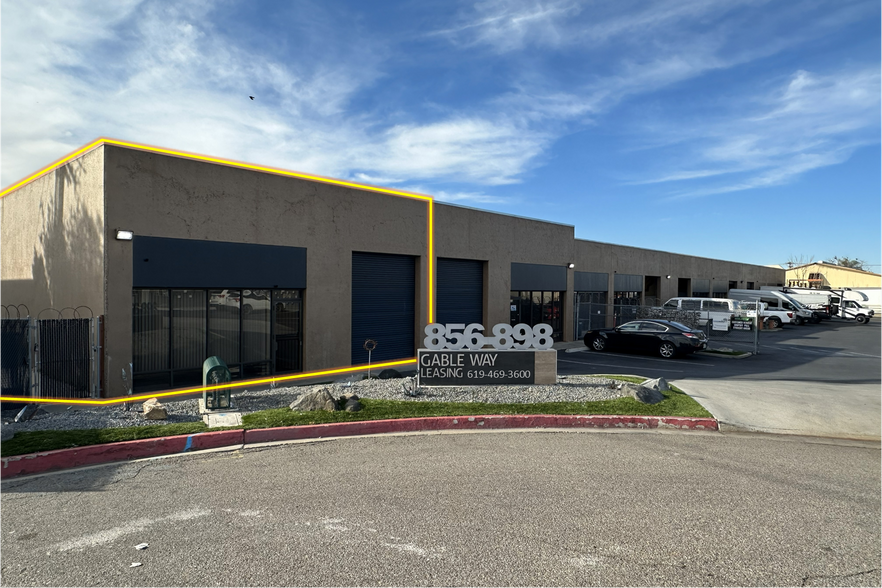 Primary Photo Of 856-898 Gable Way, El Cajon Manufacturing For Lease