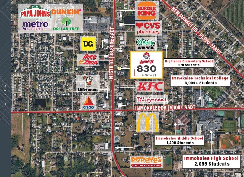 More Photos Of 820 N 15th St, Immokalee Fast Food For Sale