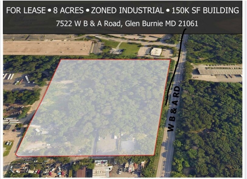 More Photos Of 7522 WB&A Rd, Glen Burnie Warehouse For Sale
