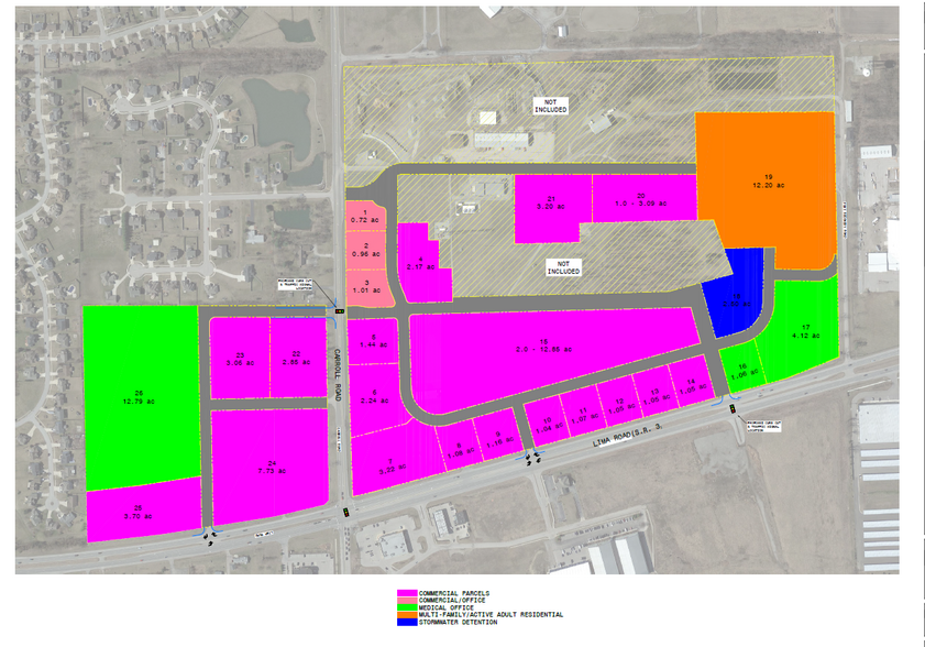 Primary Photo Of Lima Road @ Carroll Road, Fort Wayne Land For Sale