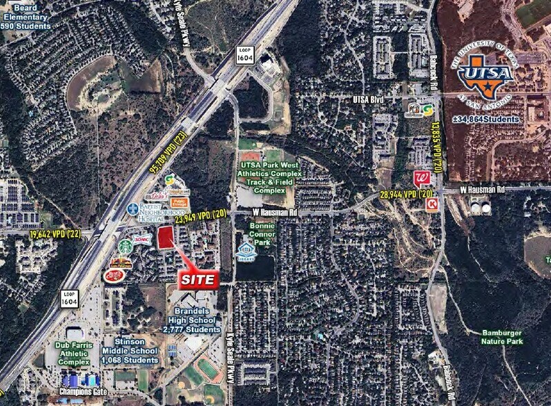 More Photos Of SWQ of Loop 1604 @ W Hausman Rd, San Antonio Land For Sale