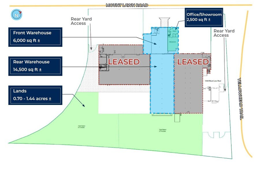 More Photos Of 12325 Mount Lawn Rd NW, Edmonton Distribution For Lease