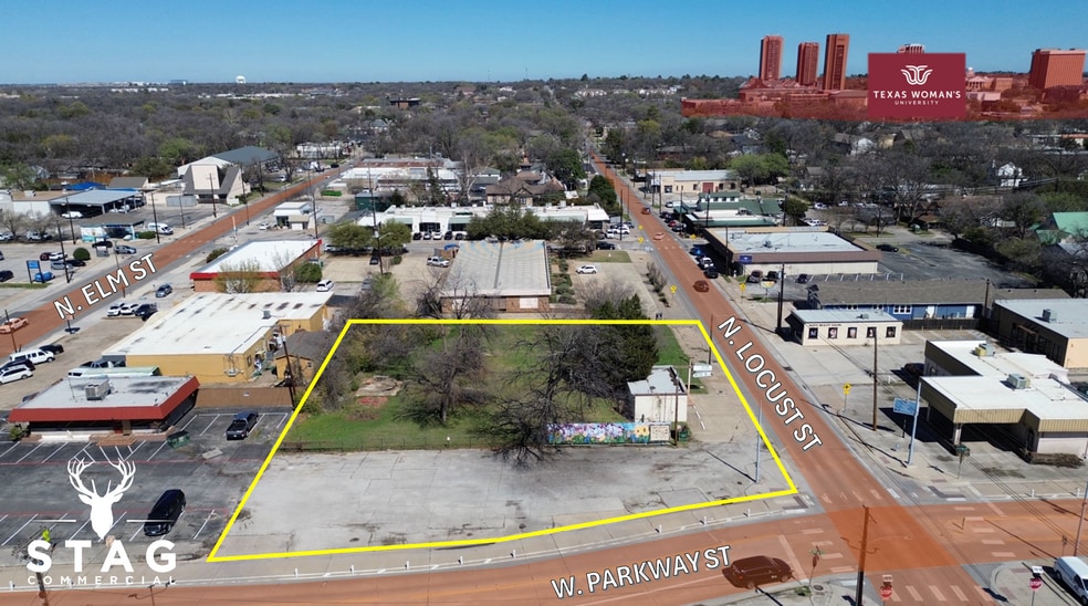 More Photos Of 503-515 N Locust st, Denton Land For Sale
