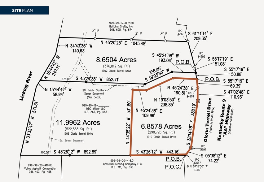 More Photos Of 1302-1310 Gloria Terrell Dr, Wilder Land For Sale