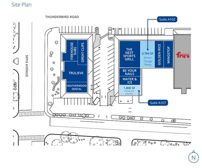 More Photos Of N 59th Ave @ W Thunderbird Rd, Glendale Unknown For Lease