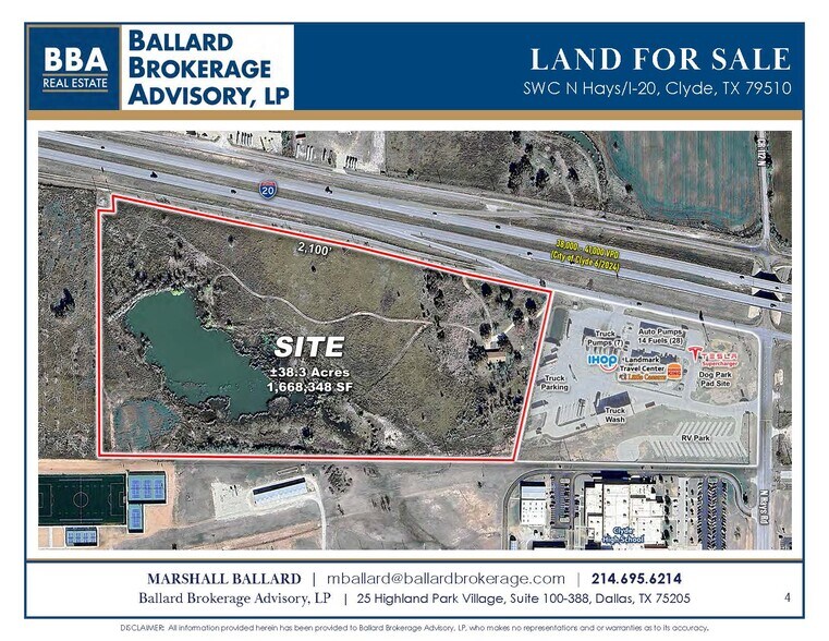 More Photos Of SWC N Hays, Clyde Land For Sale