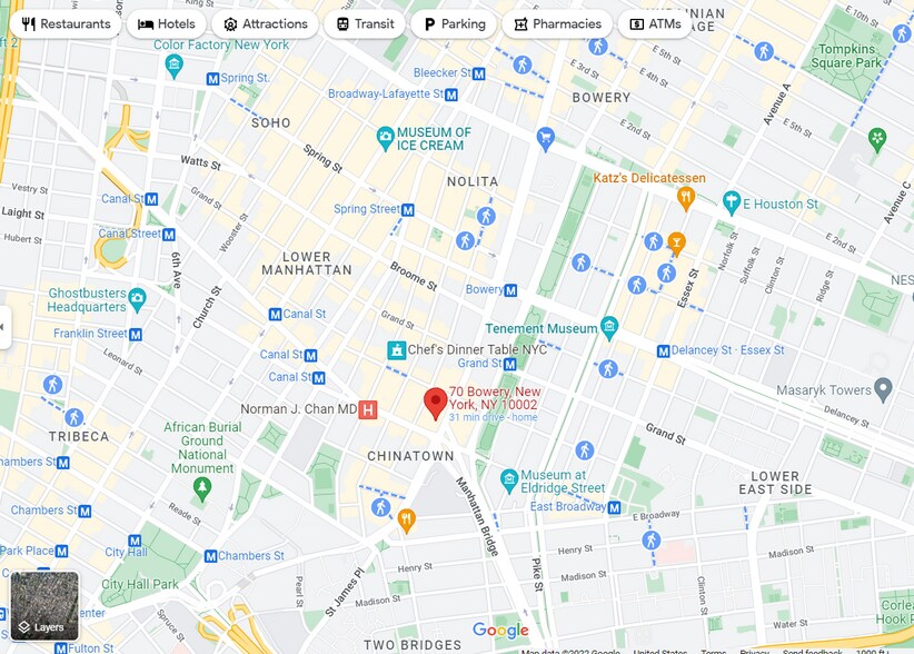 More Photos Of 70-74 Bowery, New York Medical For Lease