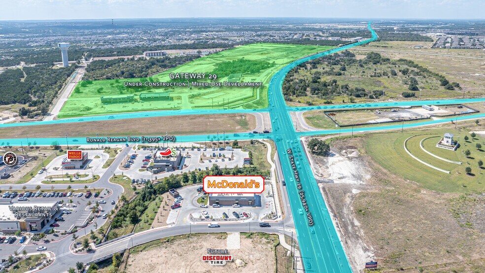 More Photos Of 8221 W State Highway 29, Georgetown Freestanding For Sale