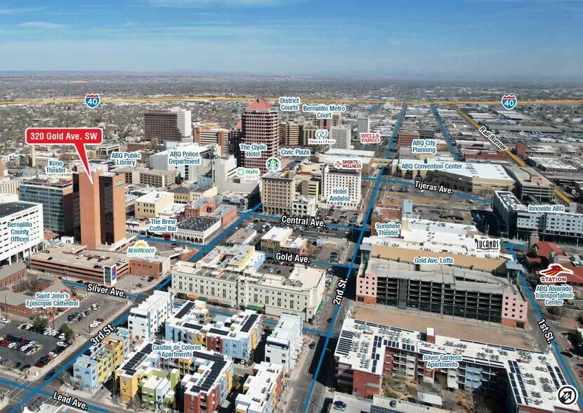 More Photos Of 320 Gold Ave SW, Albuquerque Office For Lease