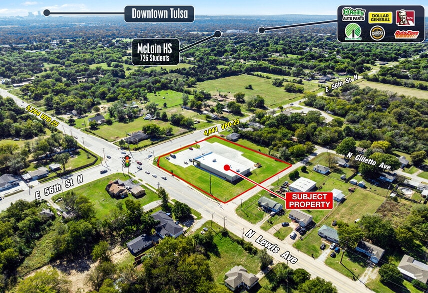 More Photos Of 5602 N Lewis Ave, Tulsa Freestanding For Sale