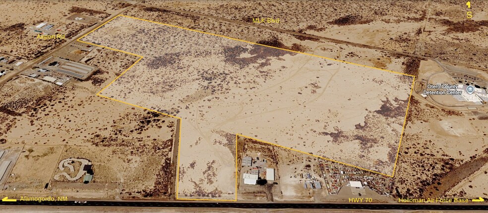 More Photos Of Hwy 70 Frontage w/dual access on Airport Rd, Alamogordo Land For Sale