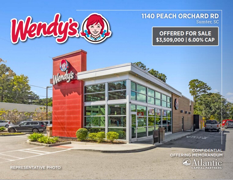Primary Photo Of 1140 Peach Orchard Rd, Sumter Fast Food For Sale