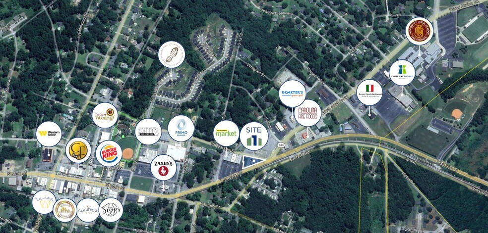 More Photos Of 505 Laurens Rd, Woodruff Land For Lease