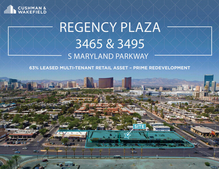 Primary Photo Of 3465-3495 S Maryland Pky, Las Vegas General Retail For Sale