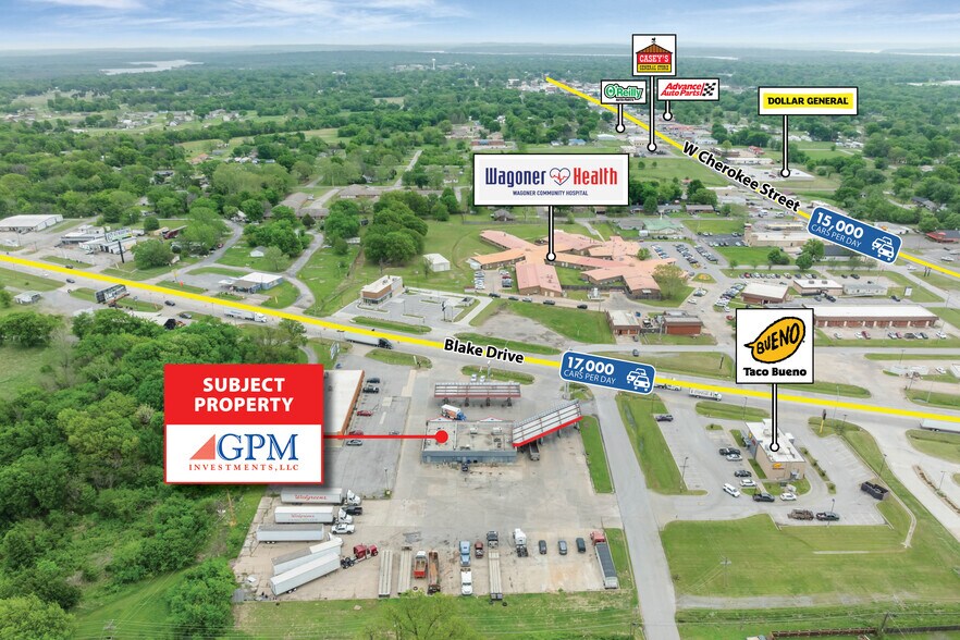More Photos Of 303 Blake Dr, Wagoner Service Station For Sale