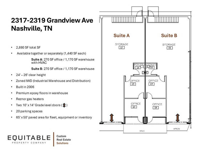 More Photos Of 2317-2319 Grandview Ave, Nashville Industrial For Lease