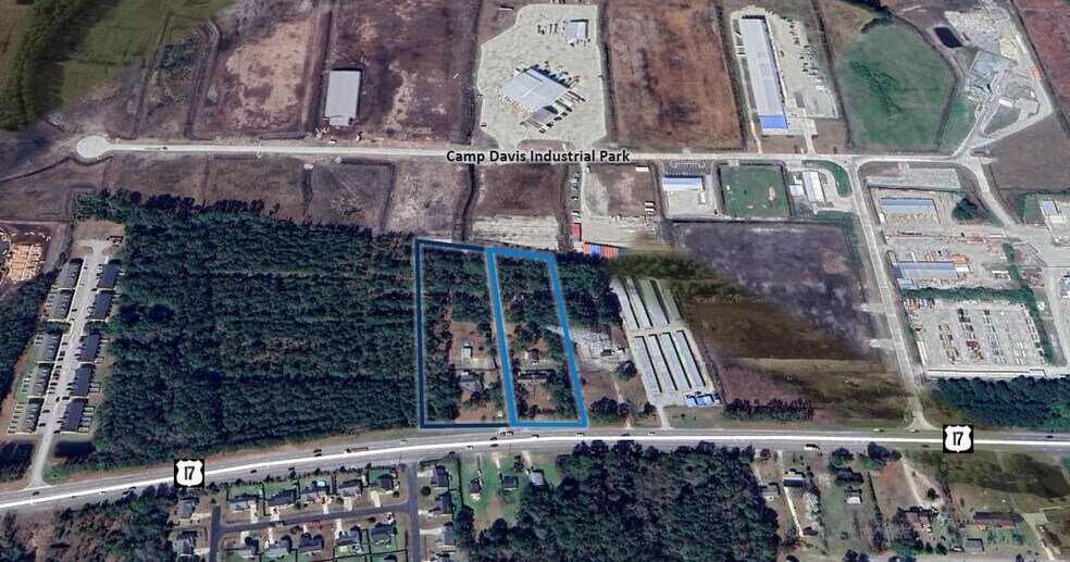 Primary Photo Of 489 & 501 US Highway 17 S, Holly Ridge Land For Sale