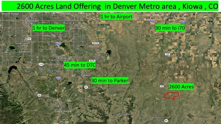 More Photos Of CR 154, Kiowa Land For Sale