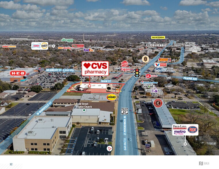 More Photos Of 614 W Henderson St, Cleburne Drugstore For Sale