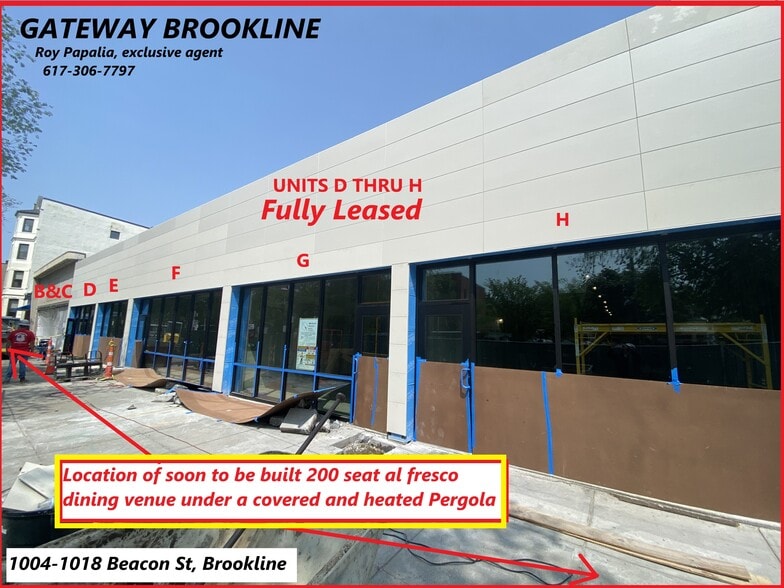 More Photos Of 1004-1016 Beacon St, Brookline Restaurant For Lease