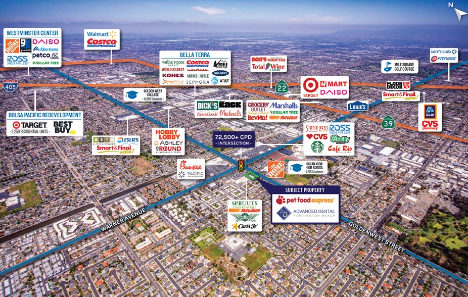 More Photos Of 6946-6968 Warner Ave, Huntington Beach Storefront For Sale