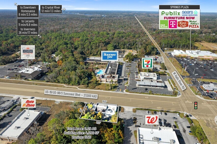More Photos Of 4065 S Suncoast Blvd, Homosassa General Retail For Sale