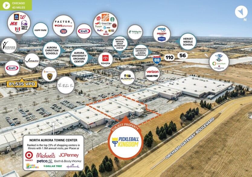 More Photos Of 1700 Orchard Gateway Blvd, North Aurora Health Club For Sale