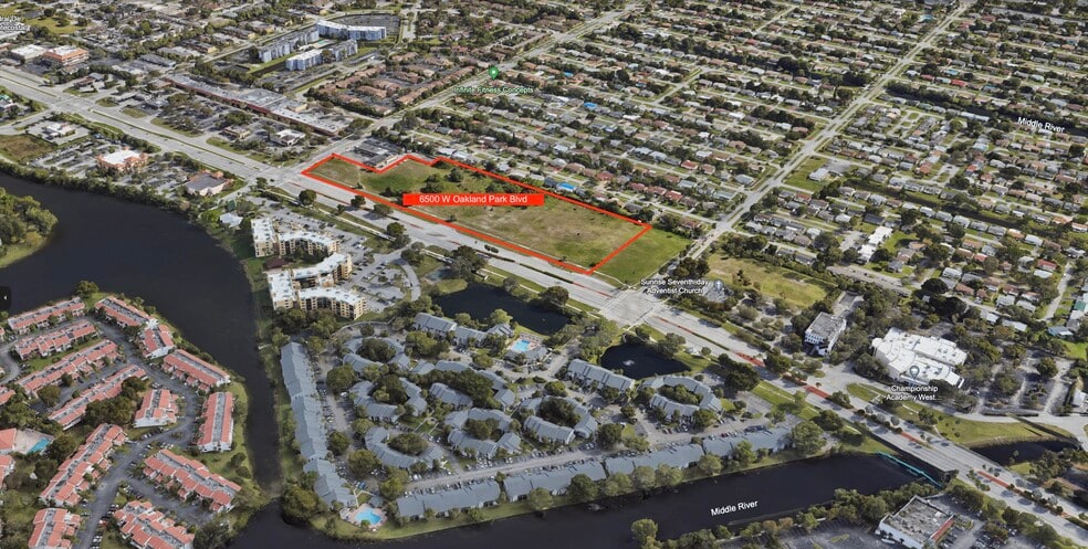 More Photos Of 6500 W Oakland Park Blvd, Sunrise Land For Sale