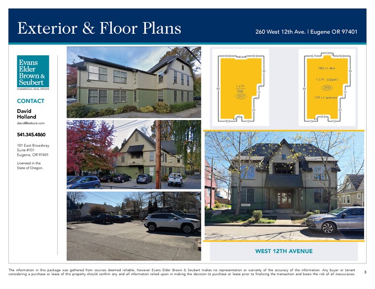 More Photos Of 260 W 12th Ave, Eugene Office For Sale