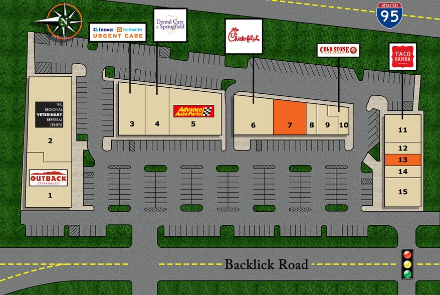 More Photos Of 6651 Backlick Rd, Springfield General Retail For Lease