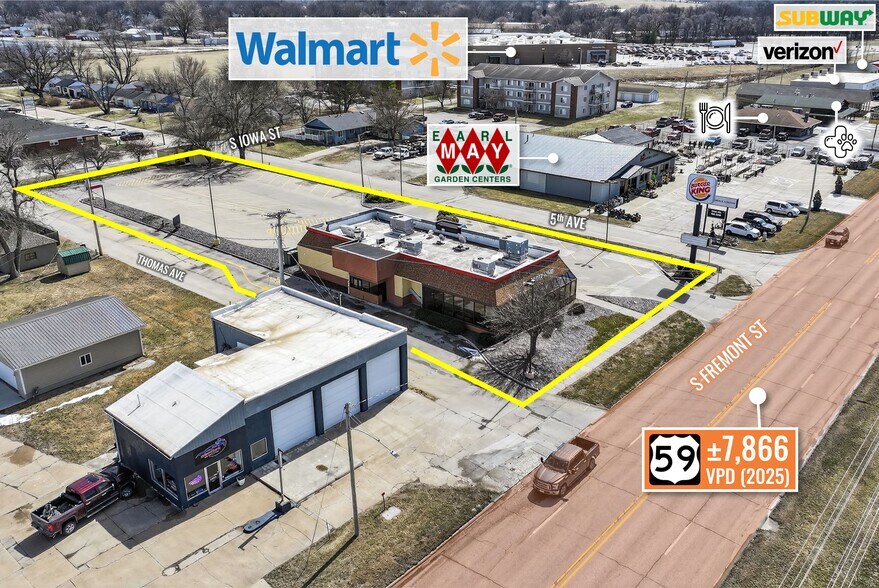 More Photos Of 225 S Fremont St, Shenandoah Fast Food For Sale