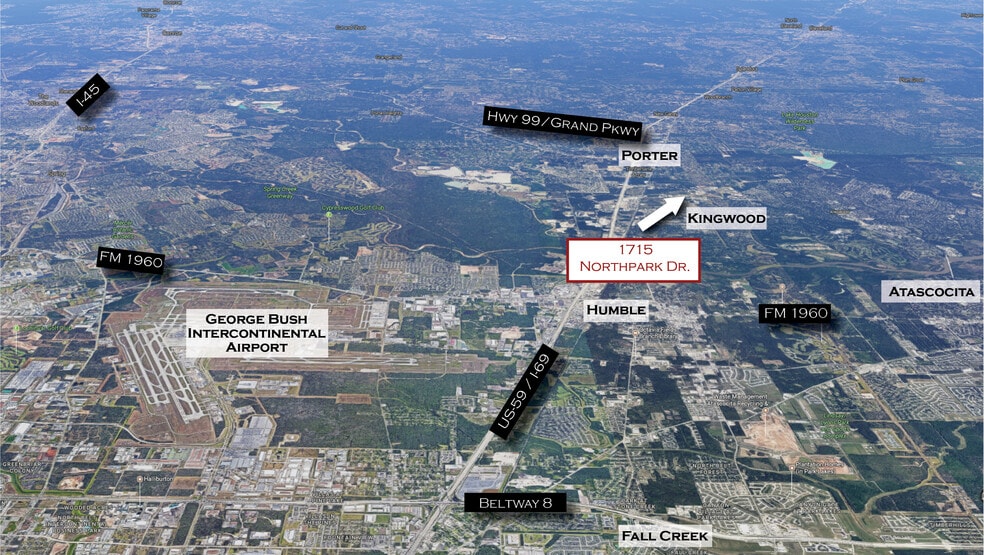 More Photos Of 1715 Northpark Dr, Kingwood Storefront For Lease