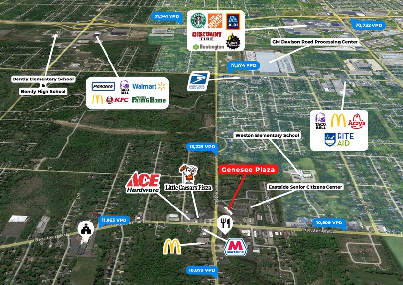 More Photos Of 3095 N Genesee Rd, Flint Freestanding For Lease