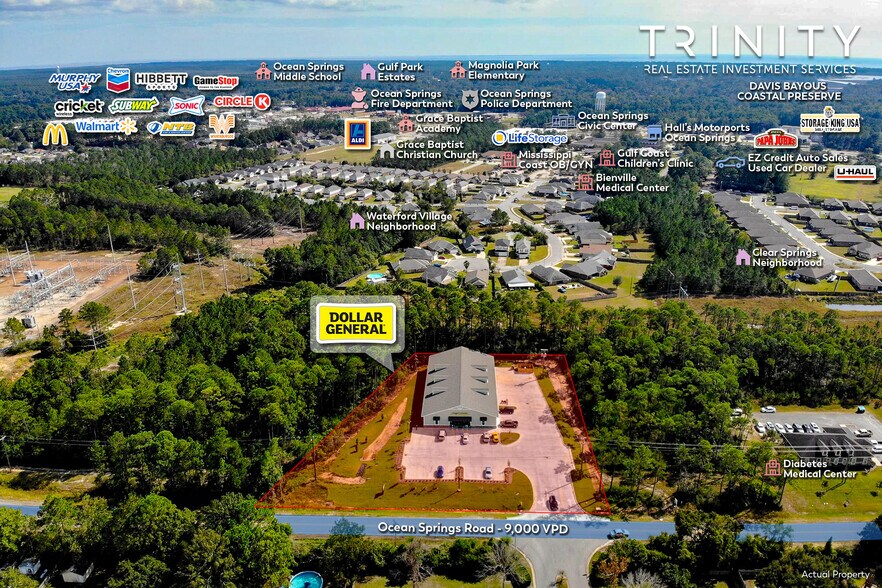 More Photos Of 1290 Ocean Springs Rd, Ocean Springs Freestanding For Sale