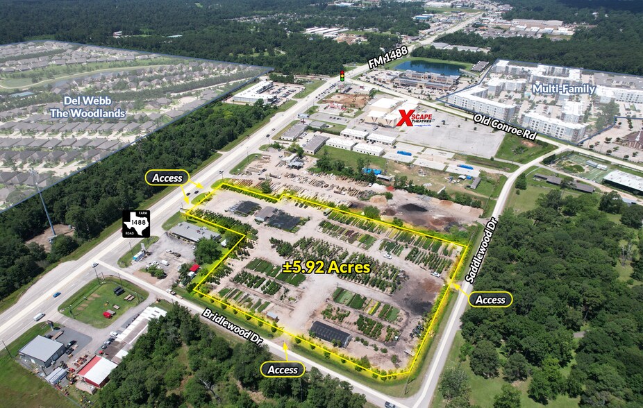 More Photos Of 4598 FM 1488, Conroe Land For Sale