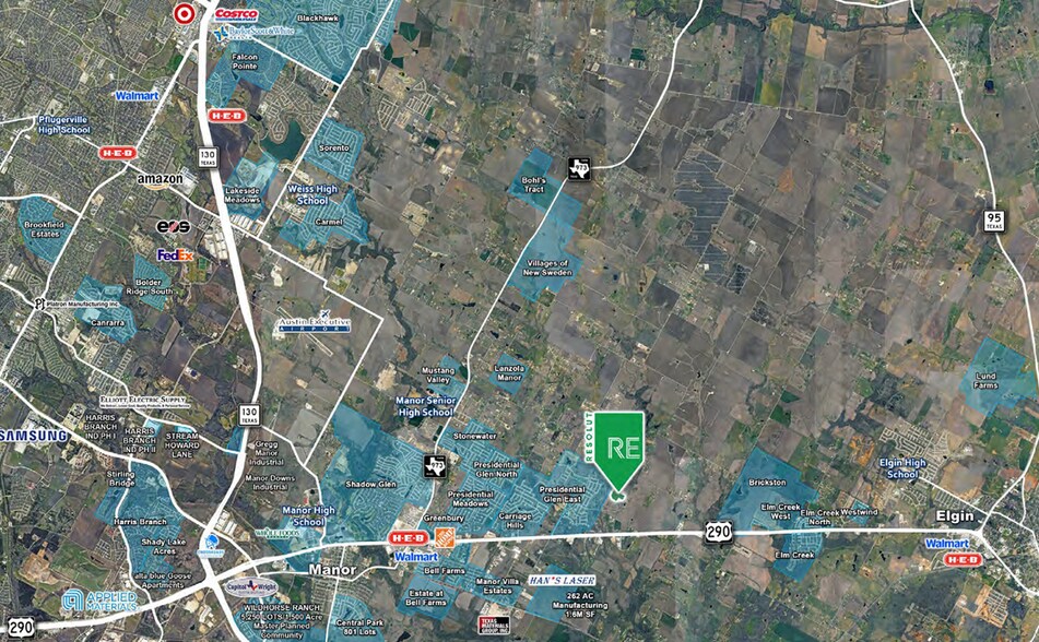More Photos Of 13522 FM 1100, Manor Land For Sale